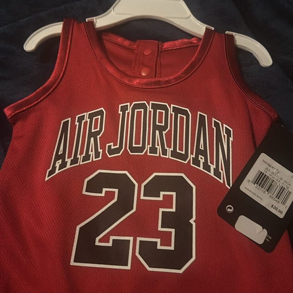 NWT Jordan 23 Jersey Romper - Picture 5 of 11